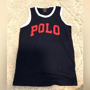 Polo sleeveless top for boys 10-12 years old